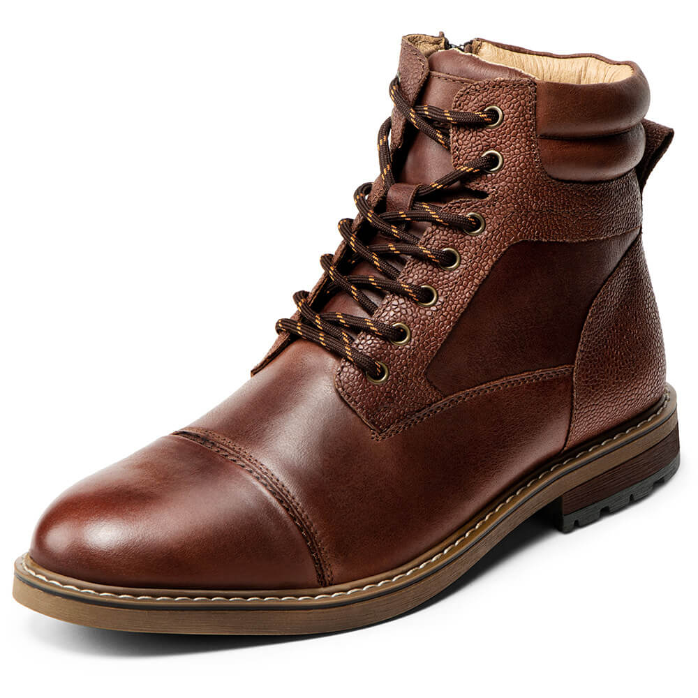 LuckBoots Top Cowhide Martin Boots